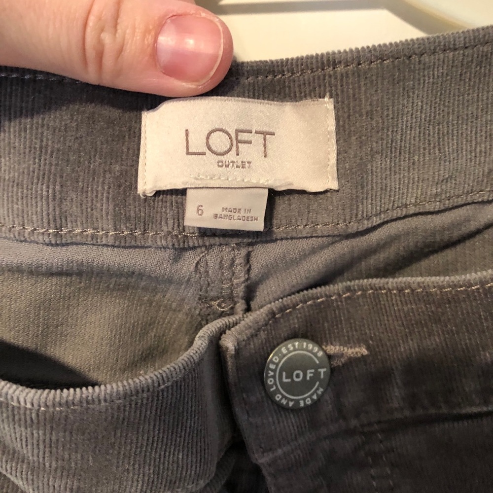 Loft skinny cords